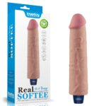23,7 Cm USB Şarjlı Yeni Nesil Realistik Testissiz Titreşimli Ten Dildo Penis