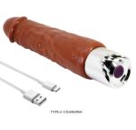 23,8 Cm Titreşimli Realistik Penis