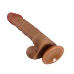 24 Cm Çift Katmanlı Gerçekçi Dildo