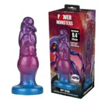 24 Cm Şişirilebilir Alien Monster Pompalı 10,3 Cm’ye Genişlemeli Dildo