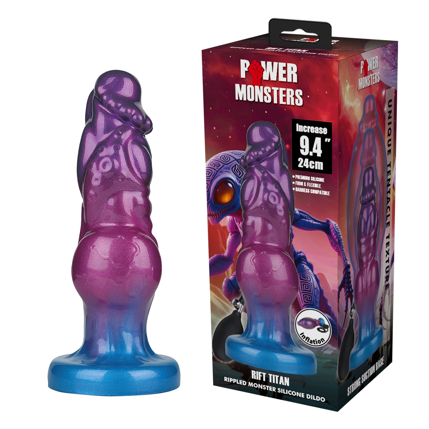 24 Cm Şişirilebilir Alien Monster Pompalı 10,3 Cm’ye Genişlemeli Dildo 24 Cm Şişirilebilir Alien Monster Pompalı 10,3 Cm’ye Genişlemeli Dildo