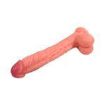 24 cm Realistik Dokulu Ten Rengi Vantuzlu Dildo Penis – Rio - Görsel 6