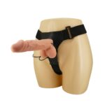24 Cm Titreşimli Strapon Penis