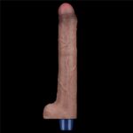 26,5 Cm Şarjlı Titreşimli Dildo