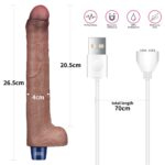 26,5 Cm Titreşimli Yapay Penis