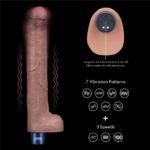 26,5 Cm Vibratörlü Penis