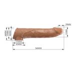 26 Cm Gerçekçi Penis Kılıfı