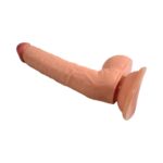 27 cm Ekstra Uzun Realistik Dokulu Ten Rengi Vantuzlu Dildo Penis – Vincent - Görsel 7