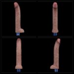 27 Cm Şarjlı Vibratörlü Penis