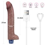 27 Cm Titreşimli Penis