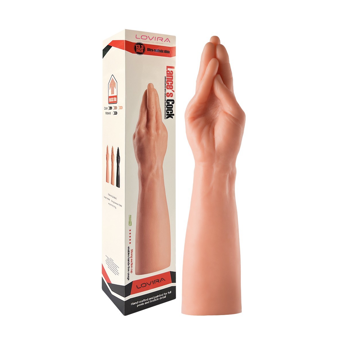 35 Cm Dev Boy Realistik El Tasarımlı Dildo Ten Rengi 35 Cm Dev Boy Realistik El Tasarımlı Dildo Ten Rengi