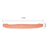 37 Cm Esnek Çift Uçlu Dildo