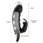 4 Cm 10 Fonksiyonlu Kalınlaştırıcı Penis Kılıfı