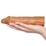 5 Cm Dolgulu Kalınlaştırıcı Penis Kılıfı