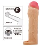 5 Cm Gerçekçi Dolgulu Penis Kılıfı