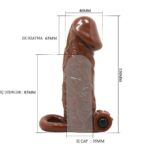 6,5 Cm Damarlı Prezervatif Kılıf