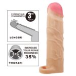 7,6 Cm Gerçekçi Prezervatif Kılıf