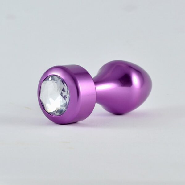 8 Cm Lüks Metal Anal Plug