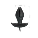 9,6 Cm Silikon Titreşimli Anal Oyuncak