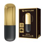 Altın Serisi 12 Fonksiyonlu USB Şarjlı Mini Vibratör