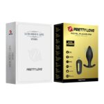 Altın Şarjlı Titreşimli Anal Plug