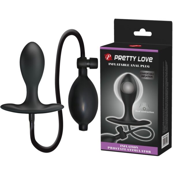 Şişirilebilir Silikon Anal Plug