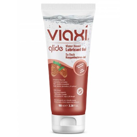 Çilek Aromalı Su Bazlı Ve Renksiz Kayganlaştırıcı Jel