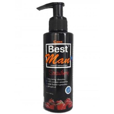 Çilek Aromalı Su Bazlı Kayganlaştırıcı Jel