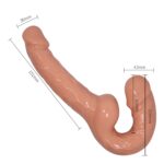 Çift Taraflı Gerçekçi Strapon Penis