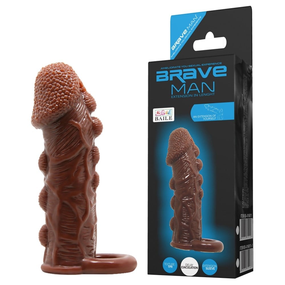 3 Cm Uzatmalı Damarlı Kabartma Desenli Testis Halkalı Penis Kılıfı 3 Cm Uzatmalı Damarlı Kabartma Desenli Testis Halkalı Penis Kılıfı