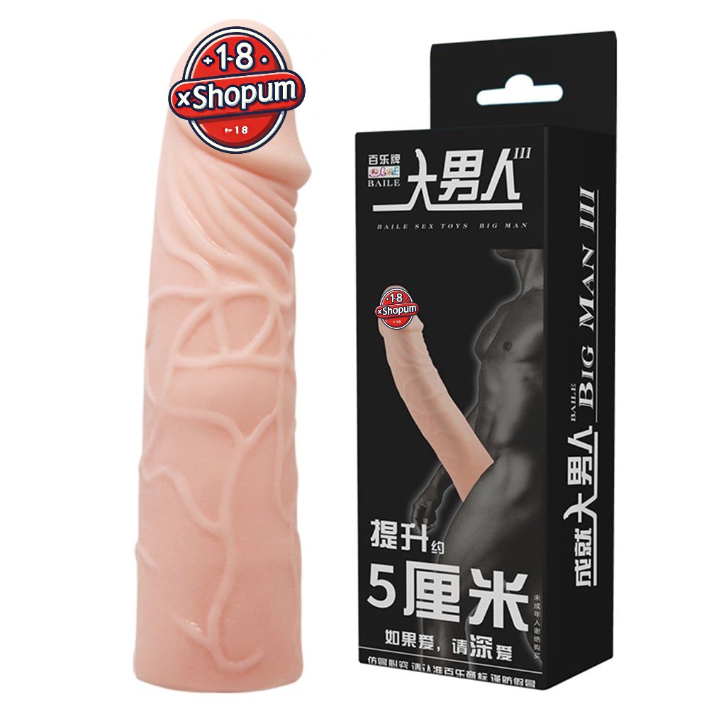 6 Cm Dolgulu Damarlı Ekstra Uzun Penis Kılıfı 6 Cm Dolgulu Damarlı Ekstra Uzun Penis Kılıfı