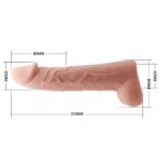 Damarlı Dolgulu Penis Kılıfı