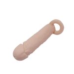 Dolgulu Gerçekçi Penis Uzatıcı Kılıf