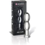 Çelik Anal Ve Vajinal Elektrik Şoklu Dildo