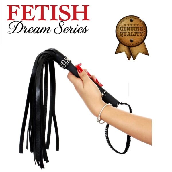 Fetiş Deri Flogger BDSM Kırbaç