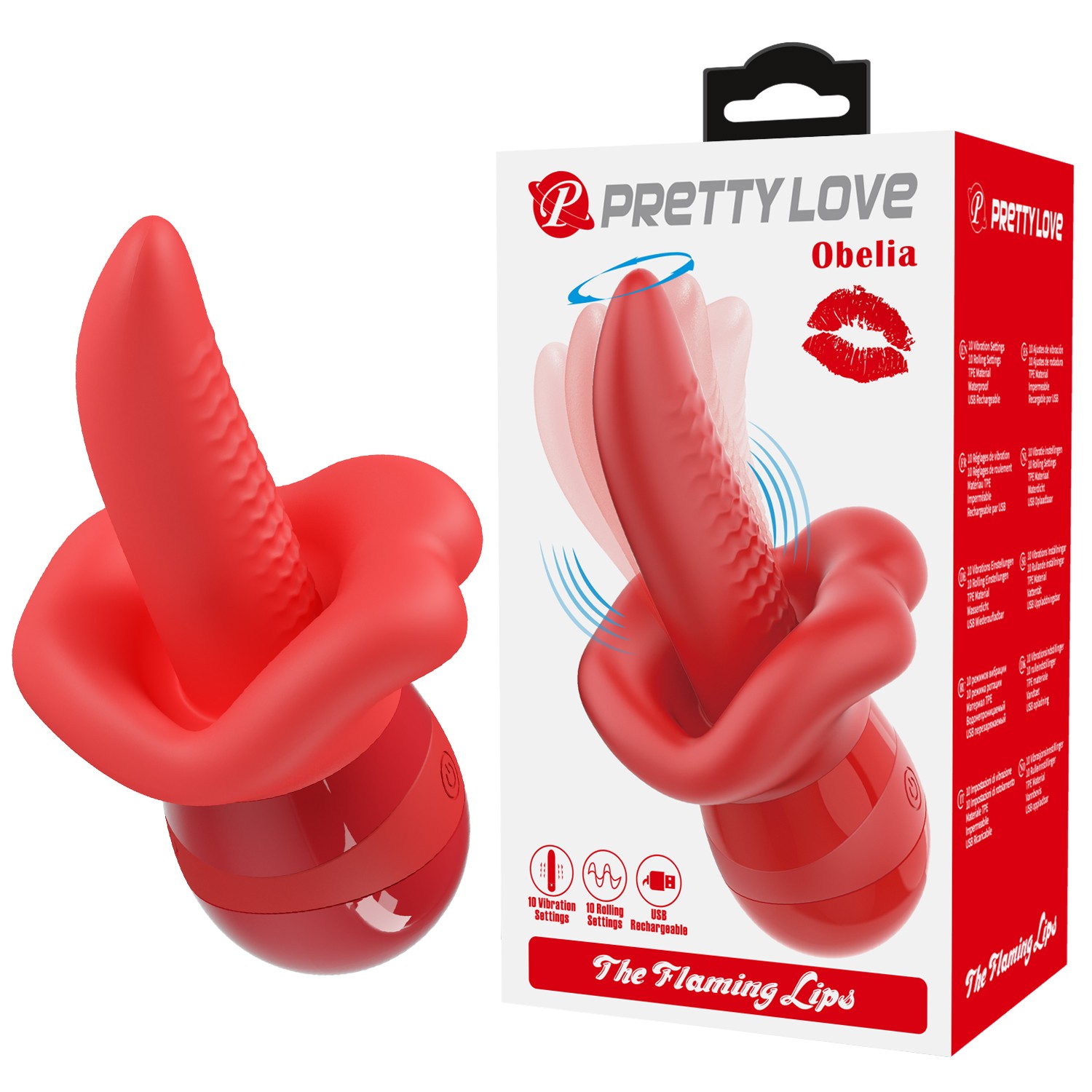 10 Titreşimli Yalama Fonksiyonlu Şarjlı Oral Vibratör 10 Titreşimli Yalama Fonksiyonlu Şarjlı Oral Vibratör