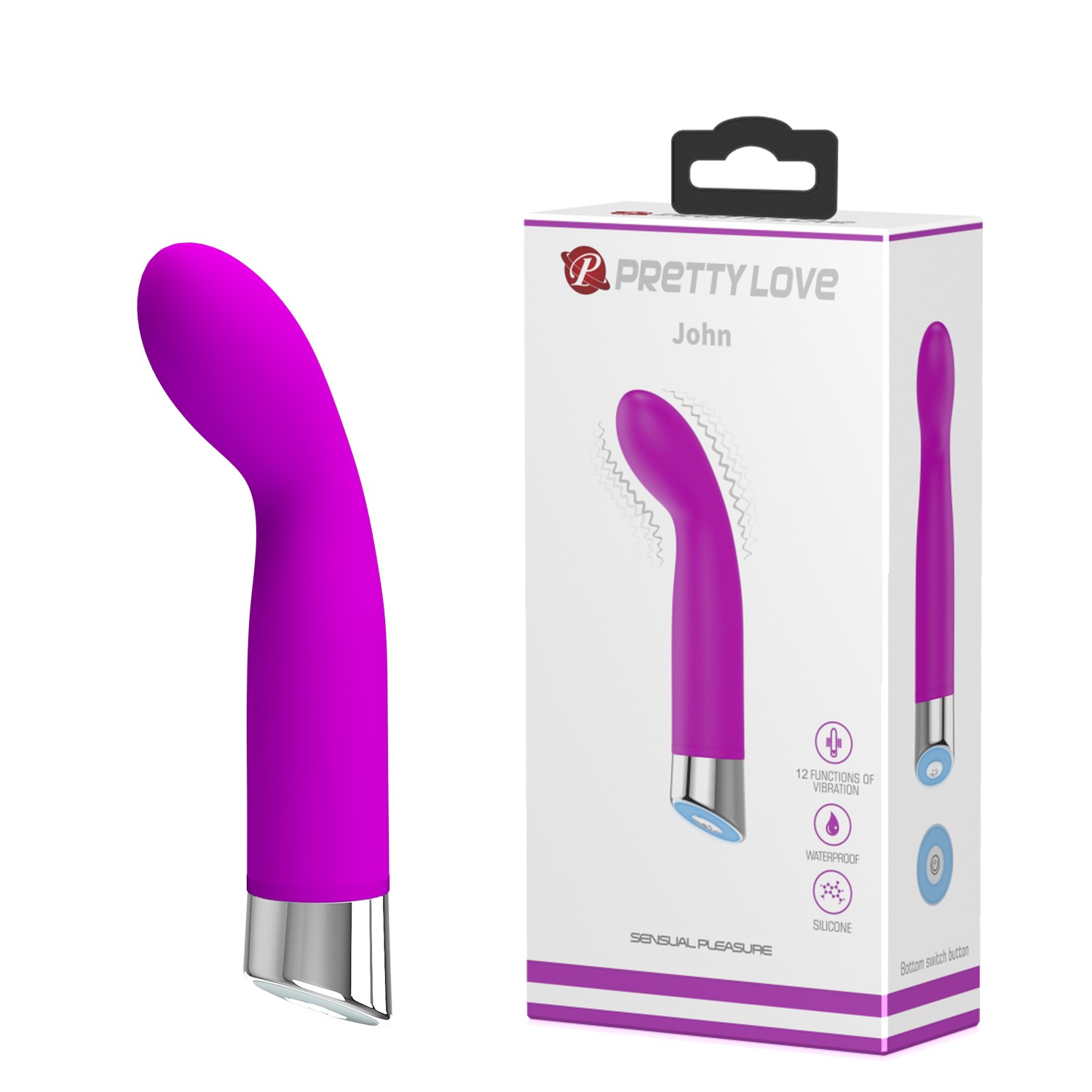 12 Fonksiyonlu IPX7 Su Geçirmez G-Spot Vibratör 12 Fonksiyonlu IPX7 Su Geçirmez G-Spot Vibratör