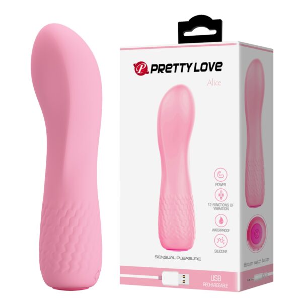 12 Fonksiyonlu USB Şarjlı G-Spot Vibratör