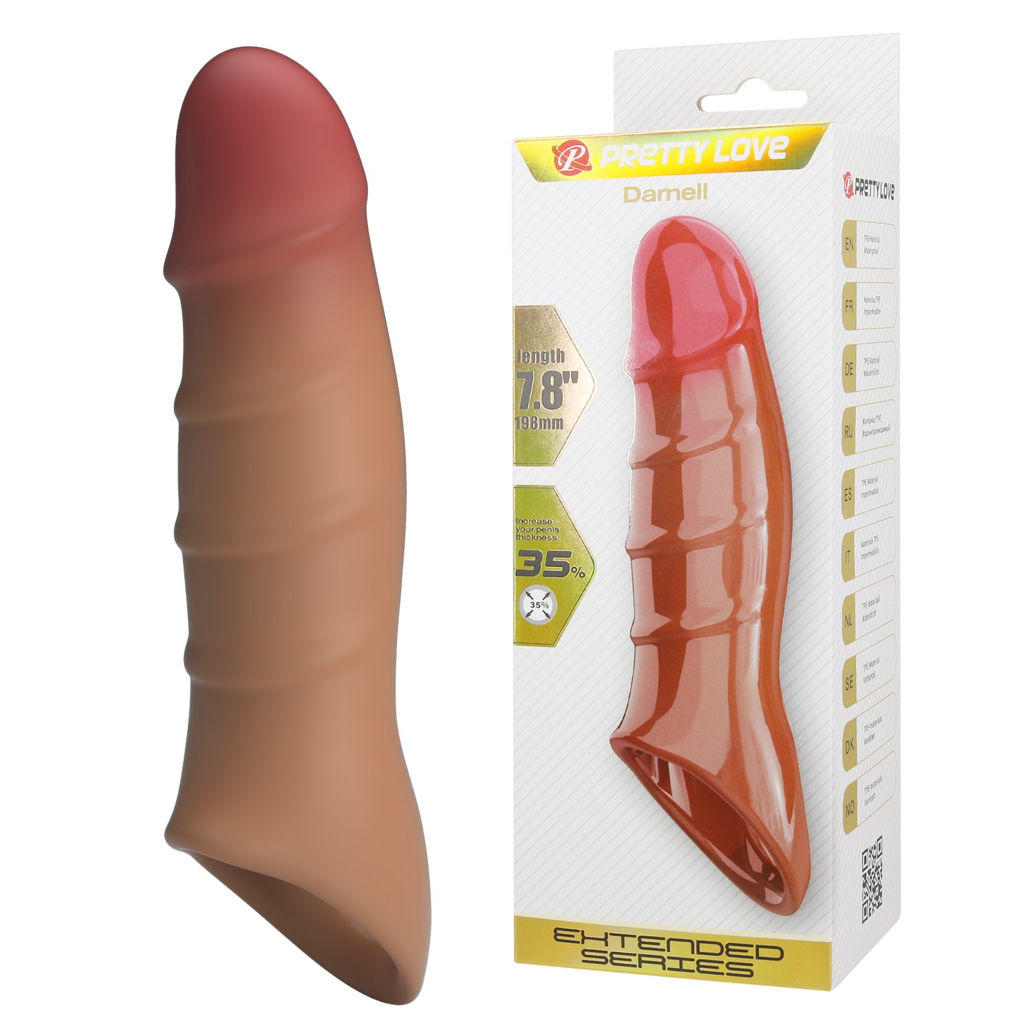 3 Cm Uzatmalı Gerçekçi Penis Kılıfı 3 Cm Uzatmalı Gerçekçi Penis Kılıfı