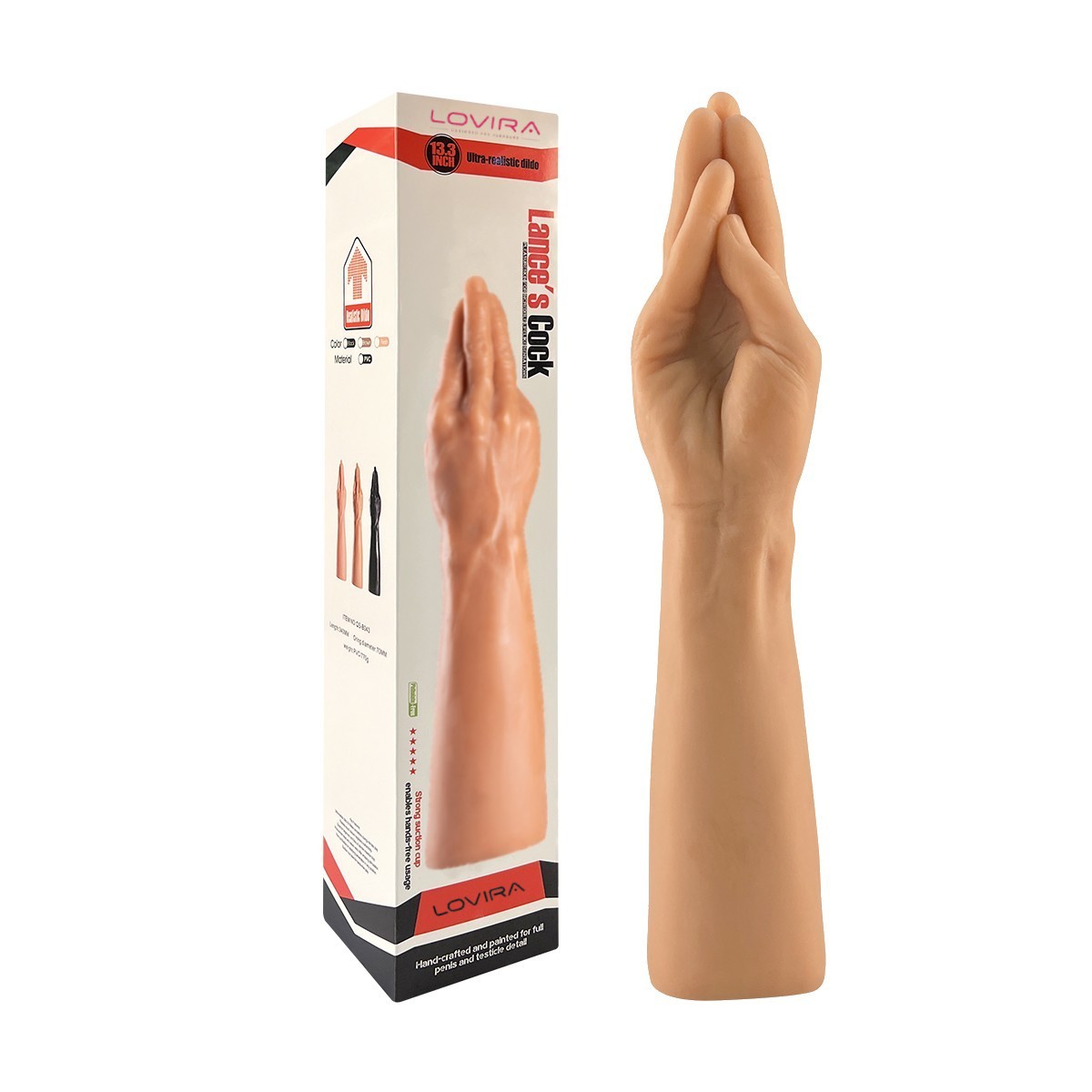 35 Cm Dev Boy Realistik El Tasarımlı Dildo 35 Cm Dev Boy Realistik El Tasarımlı Dildo
