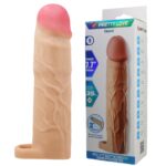 7,6 Cm Uzatmalı Halkalı Gerçekçi Penis Kılıfı