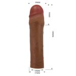 Gerçekçi Kalınlaştırıcı Penis Kılıfı