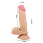 Gerçekçi Vantuzlu Dildo