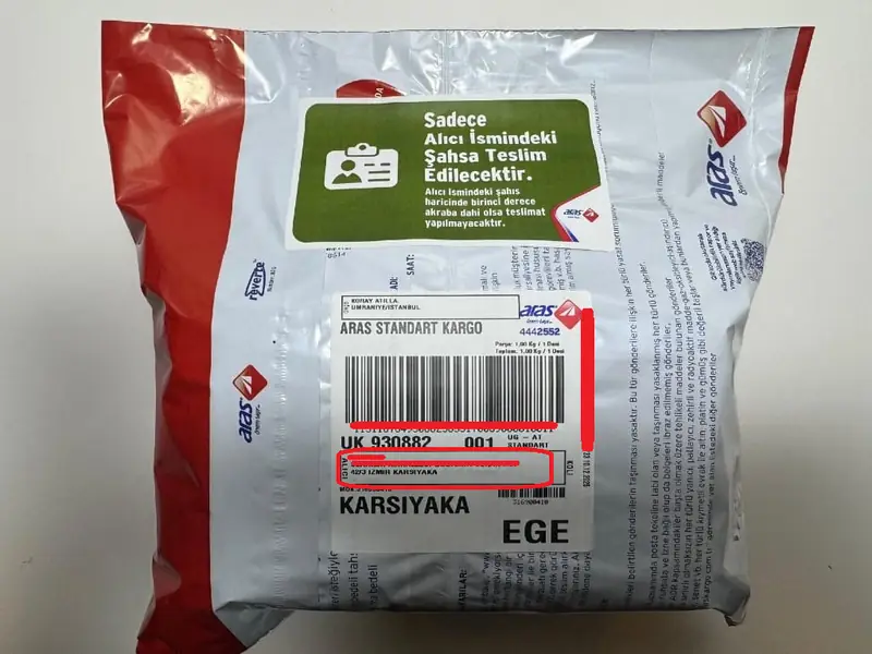 iyimor.com Gizli Kargo Poşeti — Müşterinin Gördüğü Dış Görünüm