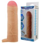 2,5 Cm Uzatmalı Halkalı Gerçekçi Penis Kılıfı
