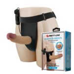 Titreşimli Belden Bağlamalı İçi Boş Strapon Penis