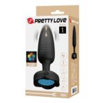 Işıklı Titreşimli Anal Plug