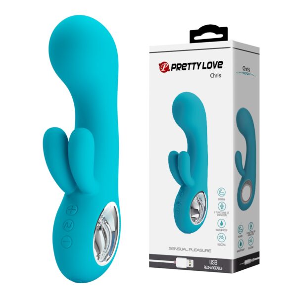 7 Mod 5 Hız Kademeli Çift Motorlu Hafızalı Tavşan Vibratör