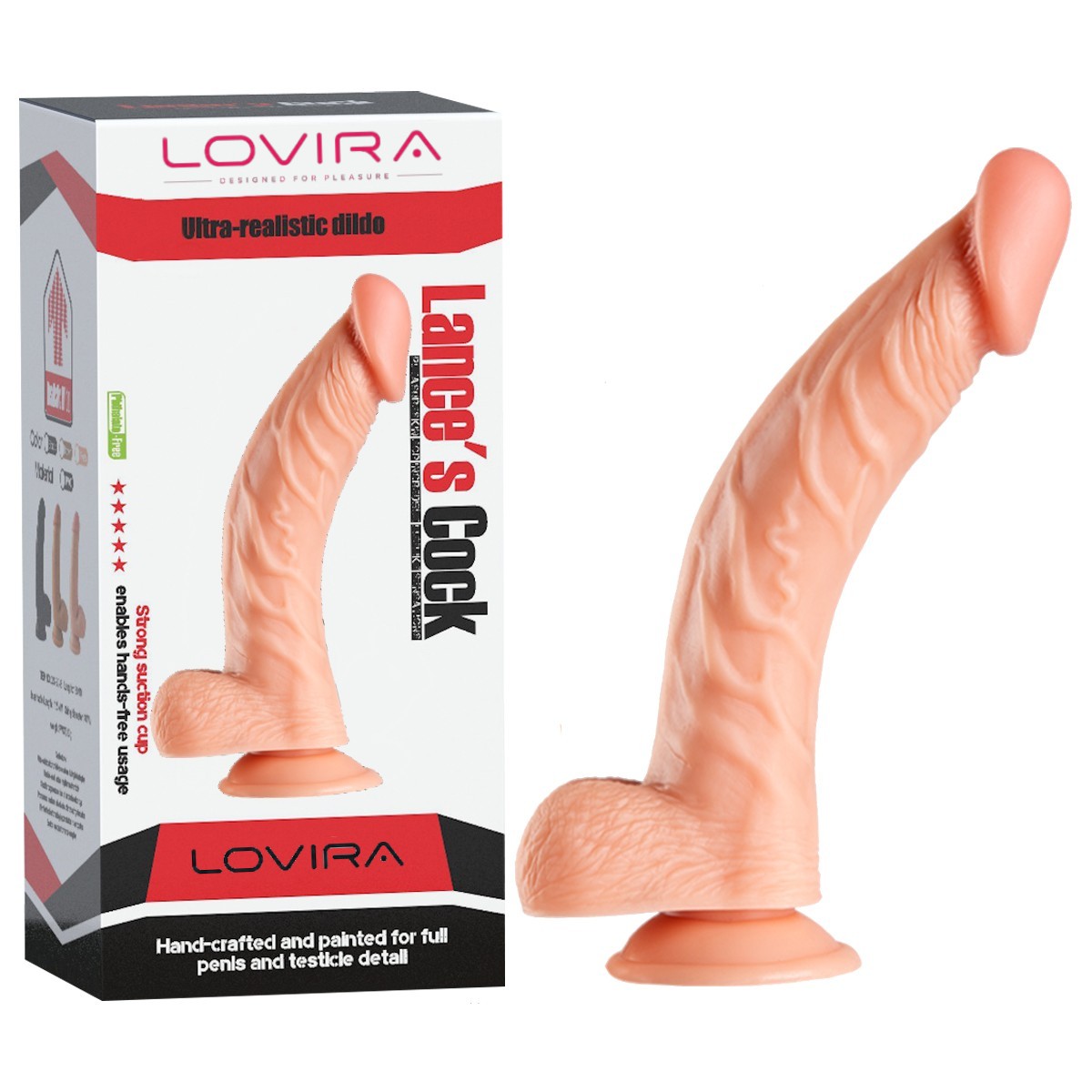 24 Cm Kavisli Realistik Dokulu Vantuzlu Dildo 24 Cm Kavisli Realistik Dokulu Vantuzlu Dildo