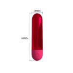 Kırmızı 10 Fonksiyonlu Bullet Vibratör